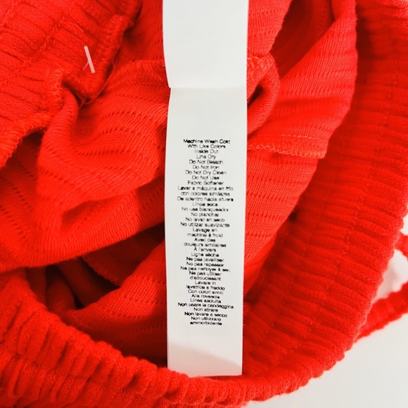 NEW Eleven by Venus Williams Candy Red In Bloom Lounge Shorts Size Medium - Picture 7 of 8